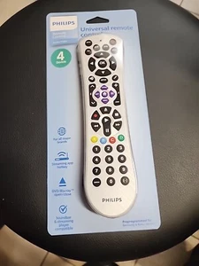 Philips 4 Device Universal Remote Control Pearl White - New In Packaging - Picture 1 of 6