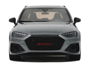 Audi RS 4 Competition Gray Metallic 1/18 Model Car by GT Spirit - Picture 1 of 5