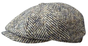 Stetson Hatteras-Thick Herringbone-100% Virgin Wool (stw-6840502) - Picture 1 of 5