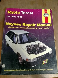 Repair Manual Haynes 92085 fits 87-94 Toyota Tercel - Picture 1 of 2