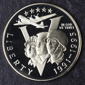 1993-P Proof World War II Modern Commemorative Half Dollar 50C -COINGIANTS- - Picture 1 of 2