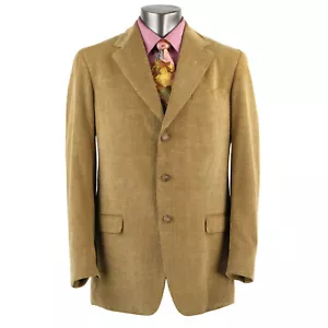 Cappotto sportivo nuovo senza etichette Ermenegildo Zegna Cashco cotone cashmere 44 L SVIZZERO - Foto 1 di 7