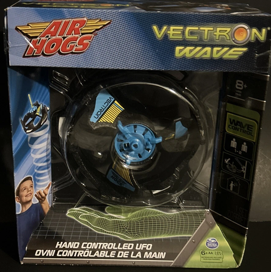 Air Hogs Vectron Wave Hand Control UFO Black, Blue and Yellow Brand New in Box - Image 1 of 3