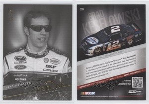2013 Press Pass Redline Black /99 Brad Keselowski #29