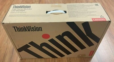 New Sealed Lenovo ThinkVision T24i-20 Flat Panel Monitor 61F7-MAR1-US - Image 1 of 4