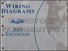 2005 Ford Excursion Wiring Diagram Manual Electrical Schematic Book Original OEM