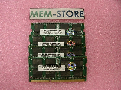 32GB 4x8GB 1867MHz 1866MHz 1.35V DDR3 SODIMM Memory Apple iMac 27-inch late 2015 - Image 1 of 2