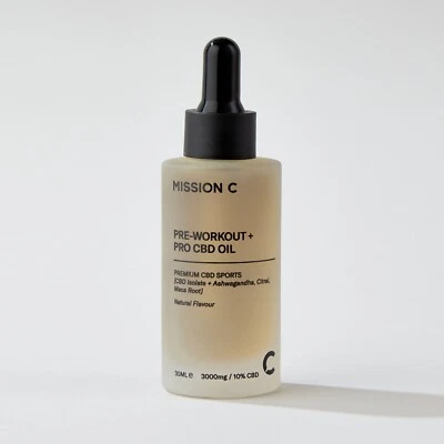 MISSION C 3000 mg CBD Oil Drops - CBD Isolate - 0 THC - High Strength - 100% Effective