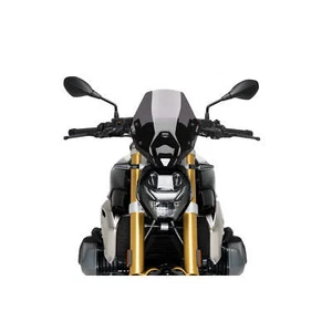 Cupolino PUIG naked sport fumè scuro per BMW R 1250 R 2018-2024 - Picture 1 of 5