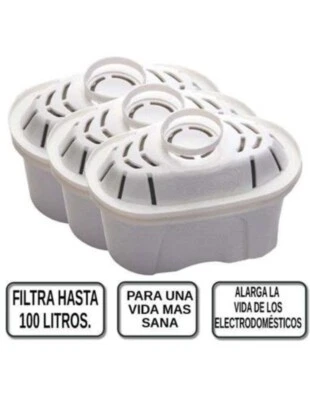 FERSAY PACK DE 3 Filtros de Agua Adaptable Para Brita, Jata - Imagen 1 de 2