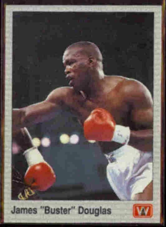 JAMES "BUSTER" DOUGLAS 1991 AW Sports Hall of Fame #13.  - Image 1 of 1