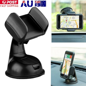 360°Rotation Car Universal Phone Holder Dashboard Suction Mount Windscreen Stand - Picture 1 of 9