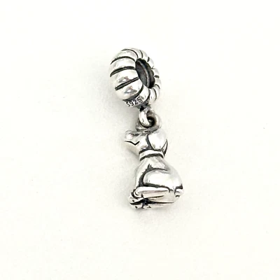 Pandora 925 Sterling Silver Buddy The Dog Puppy Pet Animal Dangle Bead Charm - Image 1 of 4