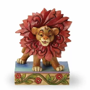 More details for disney traditions just can&#039;t wait to be king figurine simba lion ornament gift