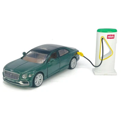 1:38 Bentley Flying Spur Model Toy Car Diecast Toy Vehicle Metal Alloy Green - Image 1 of 4