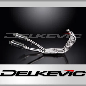 Yamaha FJ1200 3CV 1989-1992 Complete Exhaust 4-2 9" Oval Carbon Mufflers - Bild 1 von 5