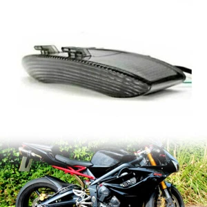 Rear Brake Tail Light Plastic Smoke 12 V Fit For Daytona 675 2007-2008 - Picture 1 of 14