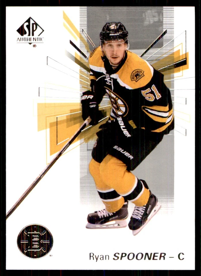 2016-17 SP Authentic Ryan Spooner Boston Bruins #62 - Image 1 of 2