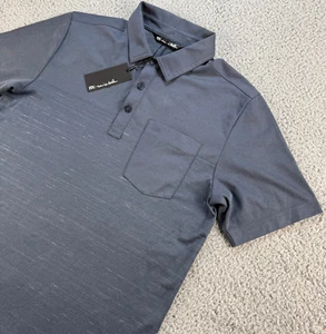 Polo Travis Mathew uomo piccola famosa in rete tasca golf pima cotone - Foto 1 di 11