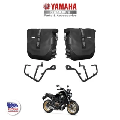 Genuine Yamaha XSR700 all years Soft Side Bag Panniers Luggage Kit - Image 1 of 4