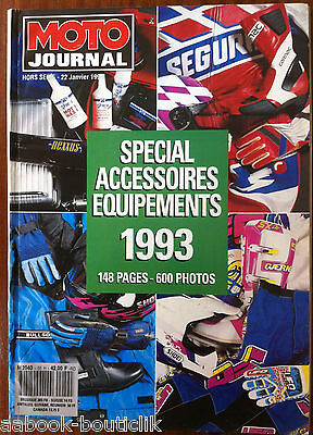 MOTO JOURNAL 22/1/1993; Spécial Accessoires Equipements - 148 Pages - 600 Photos • 6.50€