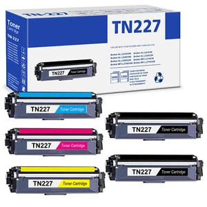 TN227 TN223 BCMY Toner for Brother MFC-L3770CDW HL-L3270CDW HL-L3290CDW LOT - Picture 1 of 14