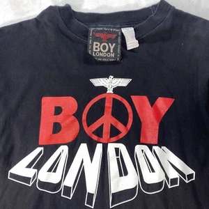 Vintage Jungen London Hemd Kings Road M Grunge Streetwear Rebel Andy Warhol Lady Gaga - Bild 1 von 9