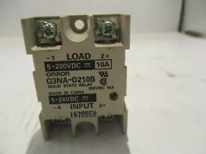 NEW OMRON G3NA-D210B SOLID STATE RELAY 5-200VDC - Picture 1 of 1