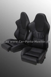2 RECARO Sportsitze Sport TOPLINE Leder Schalensitze Sitzheizung Sitze seats - Bild 1 von 7