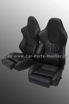 2 RECARO Sportsitze Sport TOPLINE Leder Schalensitze Sitzheizung Sitze seats - Bild 1 von 4