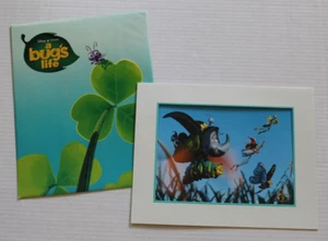 A Bug's Life - 1999 Disney Store Exclusive Lithograph Pixar w Mat 11x14" - Picture 1 of 2