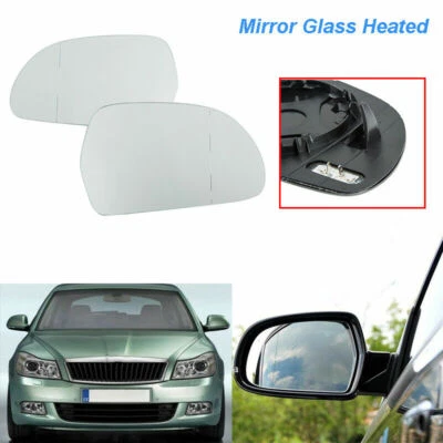 Espejo retrovisor de cristal blanco 2 piezas calefactable Audi A6 Allroad/Quattro 2008-2011 Foto 1 de 4