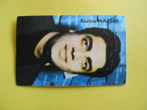 CARD 1969 ALBUM 1 VICTORIA VEDETTEN PARADE ENRICO MACIAS #15 [AF3]389