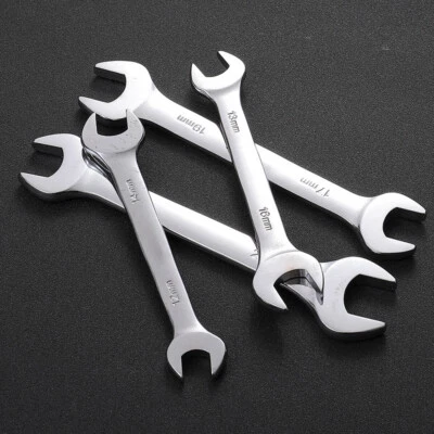 Open End Wrenches Double Head Spanner Wrench   5.5mm To 46mm  Repair Spanner - Image 1 of 4