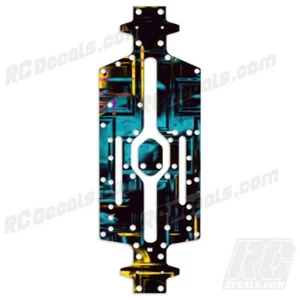 Arrma Outcast 8S 1/5 Scale RC Chassis Protector - Blocks #ARA5810 Decal Graphics - Bild 1 von 1