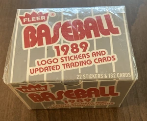 1989 Fleer Update Baseball Complete Factory Sealed 132 Card Set w/ Logo Stickers - Picture 1 of 6