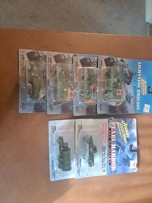 批量 6 件 复古 Johnny Lightning Lightning BRIGADE & Pearl Harbour  — 第 1/4 张图片