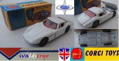 Marcus volvo 1800 gt  1/43 corgi toys 324 repro box gt britains - Photo 1/4