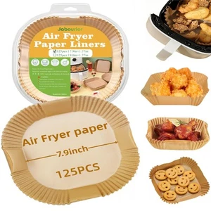 Square Air Fryer Paper Liners Disposable,Non-Stick Air Fryer Liners Square 7.... - Picture 1 of 6