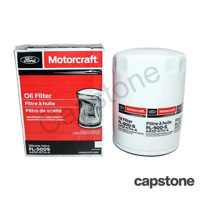 12 Genuine Motorcraft Professional Engine Oil Filters FL-500S AA5Z-6714-A Case - Image 1 of 4