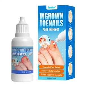 Eingewachsene Zehennagel Tropfen körpereigene Zehennagel Reparatur Essenz Serum Nagelbehandlung - Bild 1 von 10