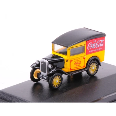 AUSTIN SEVEN VAN COCA COLA 1:76 Oxford Veicoli Commerciali Modellino Nuovo - Immagine 1 di 2