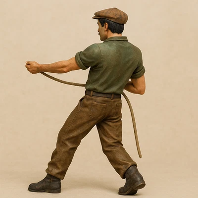 Dumas Scale Tug Deck crew figures TG12 - Image 1 of 4