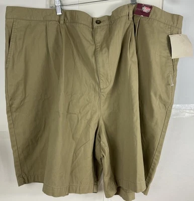 Pantalones Cortos Plisados Para Hombre Beige Covington Talla 50 Cinturón 100% Algodón Nuevo con Etiquetas Foto 1 de 4