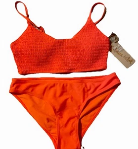 Damen Bikini Badeanzug Cabana del Sol Größe Medium hellorange NEU mit Etikett - Bild 1 von 11
