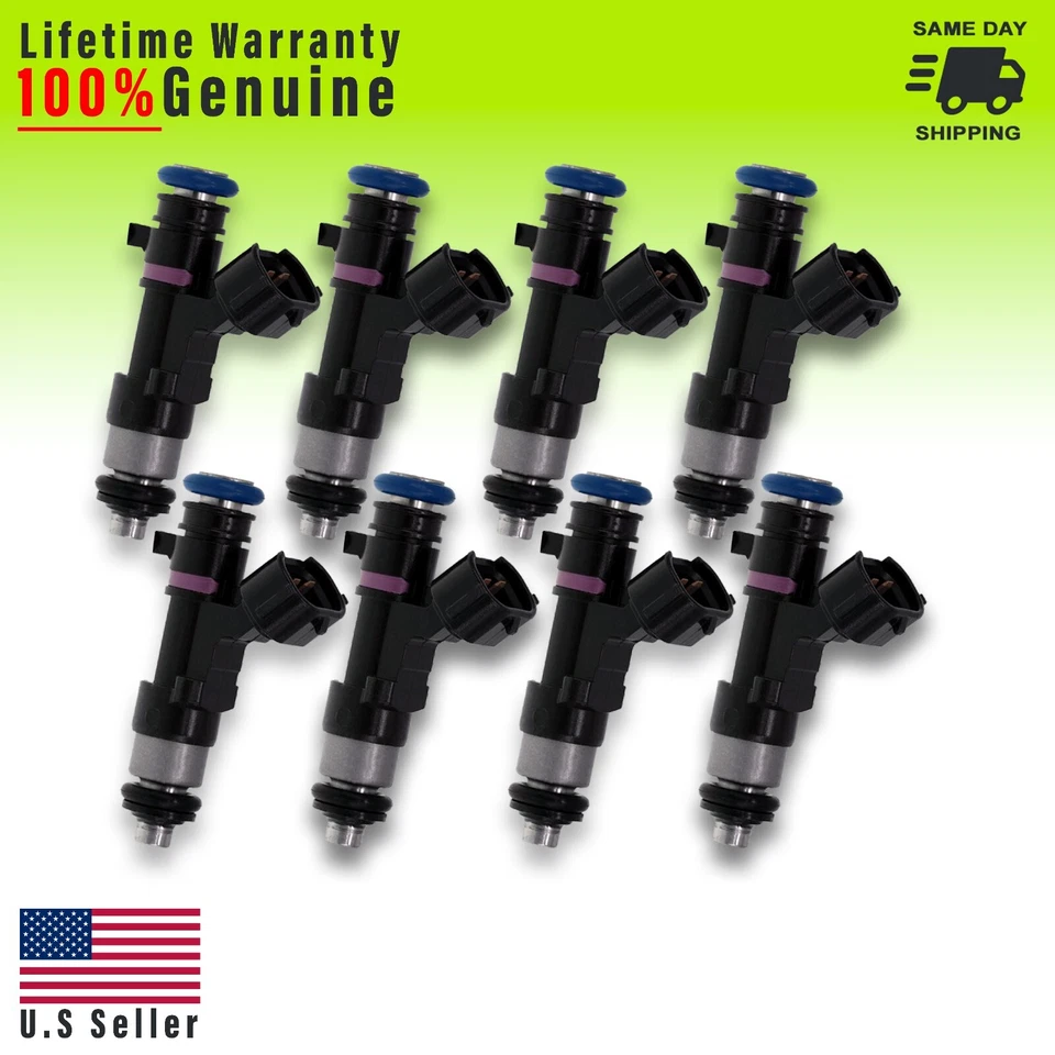 X8 OEM NISSAN PATHFINDER 2008-2012 V8 5,6 L INYECTORES DE COMBUSTIBLE 0280158007 Foto 1 de 1