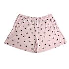 Disney Minnie Mouse Shorts Womens Xxl Pink Lightweight Pajama Sleepwear Bottoms