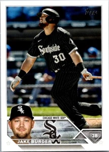 2023 Topps Baseball #528 Jake Burger - Picture 1 of 2