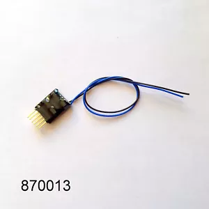 Decodeur NEM 651 fiche 6 pin, DCC moteur + 2 AUX Decoder digital LaisDcc 870013 - Foto 1 di 4