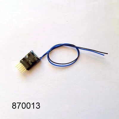 Decodeur NEM 651 fiche 6 pin, DCC moteur + 2 AUX Decoder digital LaisDcc 870013 - Bild 1 von 4